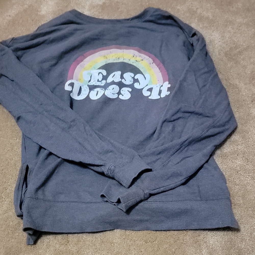 Wildfox Multicolor 'Easy Does It' Graphic Sweatshirt